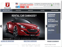Tablet Screenshot of firstclassdetallado.com